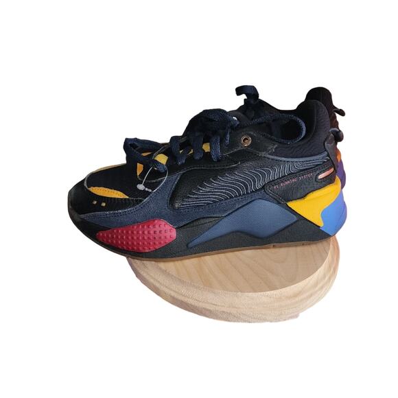 PUMA EUC BOYS YOUTH  RS X GLOBAL SZ 5 FUTURISM CASUAL LACE UP SNEAKERS - Picture 1 of 8